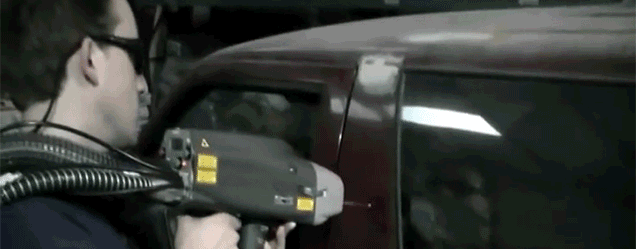 Як лазер може видаляти іржу з деталей автомобілів