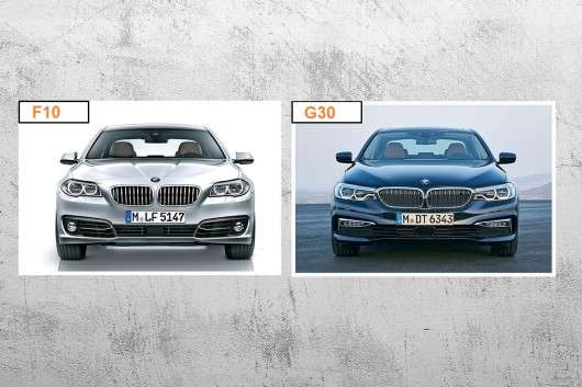 BMW 5-серії (2017) G30/G31 проти старої F10