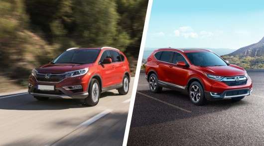 2017 Honda CR-V: Порівняння нової моделі зі старої