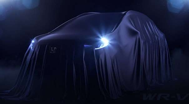 Новий кросовер Honda WR-V для ринків, що розвиваються Новий кросовер Honda WR-V для ринків, що розвиваються