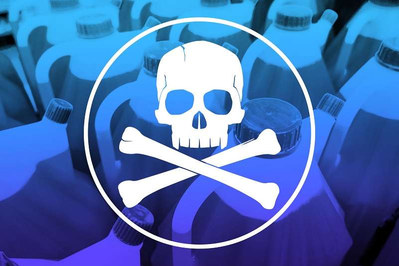 Отруєння метанолом і етиленгліколем: Антрифриз, гальмівна рідина і незамерзайка