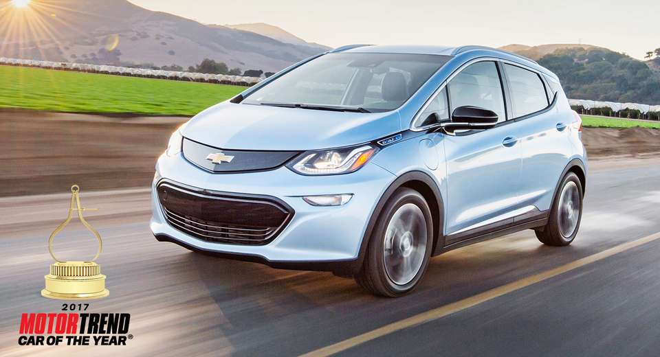 Маленький електрокар Chevrolet Bolt став автомобілем року