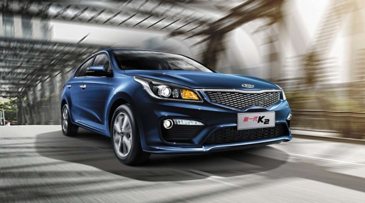 Седан Kia K2 показав, як буде виглядати Kia Rio 2018 року Седан Kia K2 показав, як буде виглядати Kia Rio 2018 року