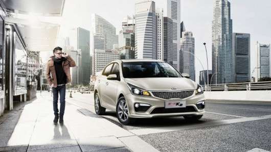 Седан Kia K2 показав, як буде виглядати Kia Rio 2018 року Седан Kia K2 показав, як буде виглядати Kia Rio 2018 року