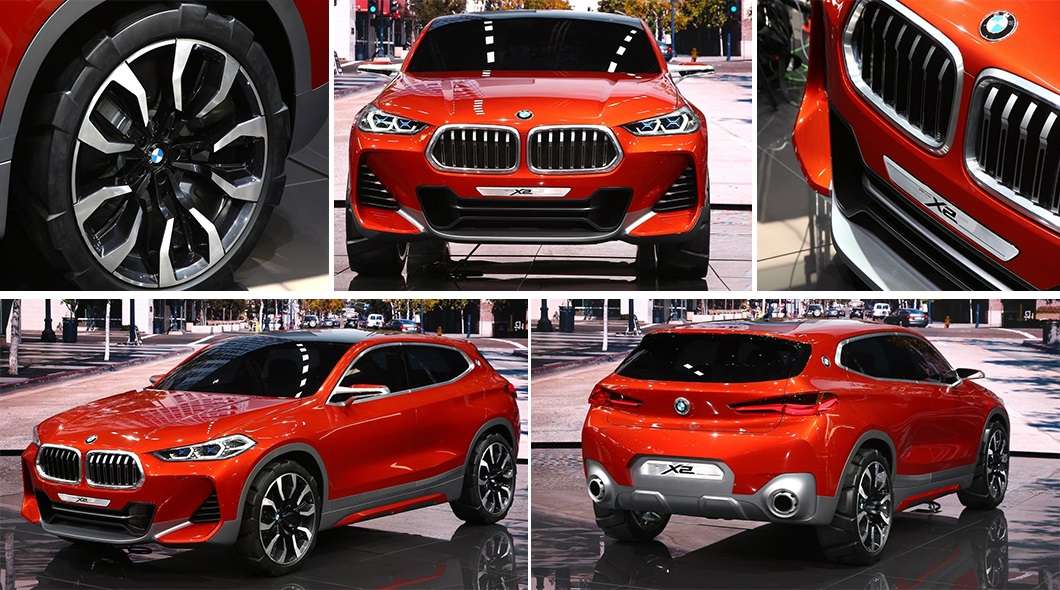 Серійний кросовер 2018 BMW X2 залишить зовнішність концепту