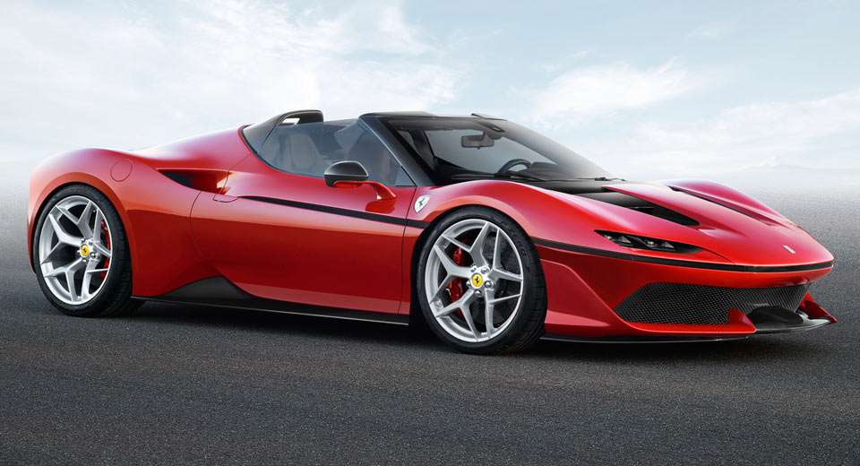 Ferrari показала новітню модель суперкара J50 Ferrari показала новітню модель суперкара J50