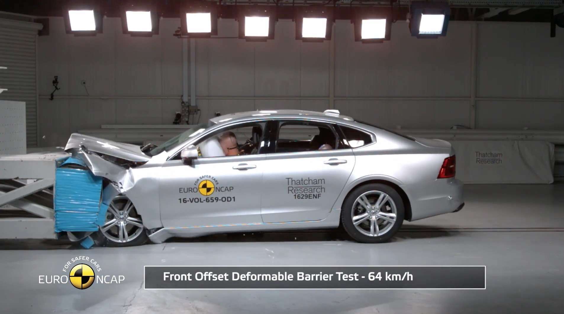 Volvo S90 і V90 отримали максимальні нагороди Euro NCAP