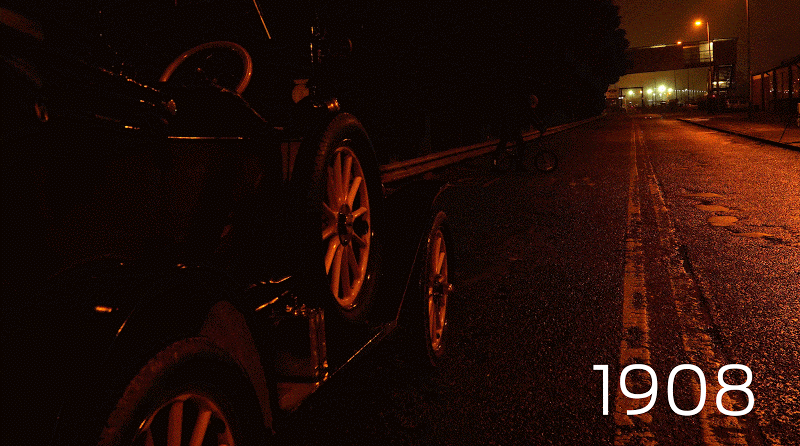108 років прогресу фар Форд 108 років прогресу фар Форд
