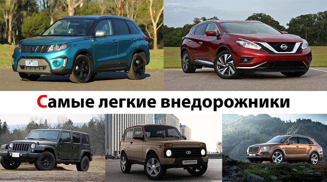 Самі легкі позашляховики і кросовери на Російському ринку Самі легкі позашляховики і кросовери на Російському ринку