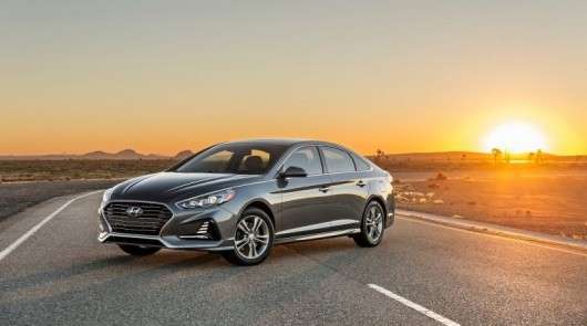 Оновлений 2018 Hyundai Sonata приїхав в Нью-Йорк Оновлений 2018 Hyundai Sonata приїхав в Нью-Йорк