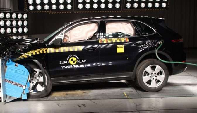 Porsche Cayenne 2019 розбили на пятірочку: результат EuroNCAP.