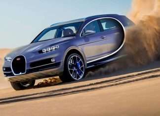 Bugatti в кроці від випуску першого в історії позашляховика