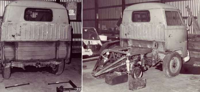Тривісний сідельний тягач зробили з Volkswagen T1