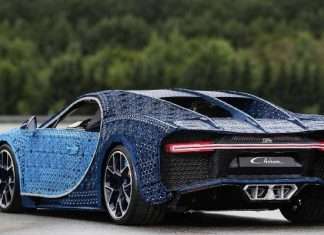 Bugatti Chiron з конструктора Lego навчили їздити по-справжньому