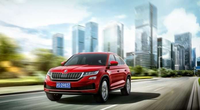 Кросовер Skoda Kodiaq GT вже не приховують від цікавих