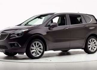 Краш-тест 2017 Buick Envision