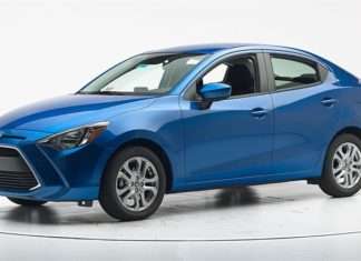 Краш-тест 2017 Toyota Yaris iA