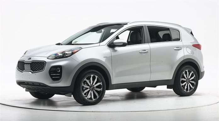 Краш-тест 2017 Kia Sportage