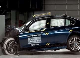 2017 BMW 3 Series отримав нагороду Top Safety Pick+ від IIHS