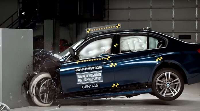 2017 BMW 3 Series отримав нагороду Top Safety Pick+ від IIHS