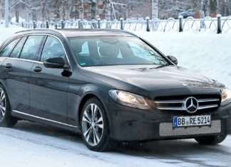 Перші фотографії оновленого універсалу Mercedes-Benz C-Class