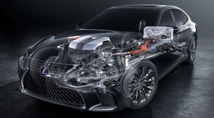 Перша технічна інформація про гібридному 2018 Lexus LS 500h