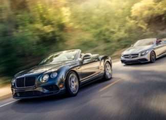 Порівняння Bentley Continental GT V8 S і 2017 Mercedes-S63 AMG
