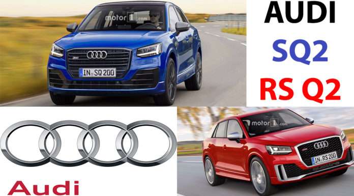 Як будуть виглядати Audi SQ2 і RS Q2, правдоподібні рендеринг фотографії