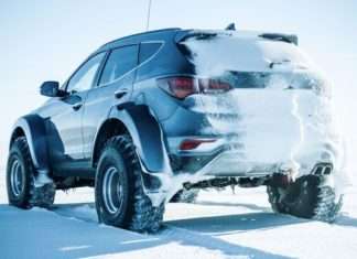 Майже серійний Hyundai Santa Fe перетнув Антарктику