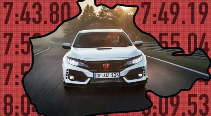Які спортивні моделі Honda Civic Type R обігнала на Нюрбургринзі?