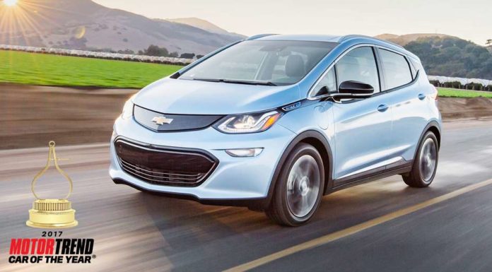 Маленький електрокар Chevrolet Bolt став автомобілем року