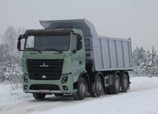 Вантажівка МАЗ поїде в Європу