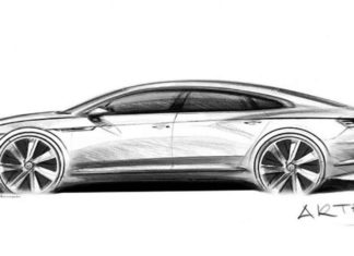 Показані перші ескізи нового покоління Volkswagen CC