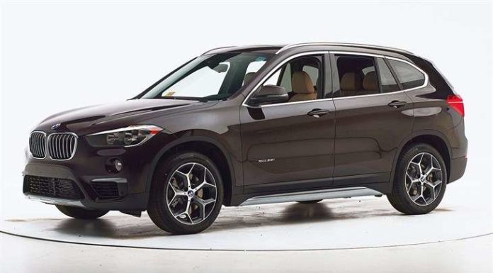 Краш-тест 2017 BMW X1