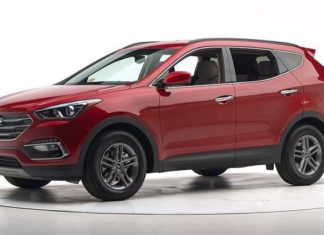 Краш-тест 2017 Hyundai Santa Fe Sport