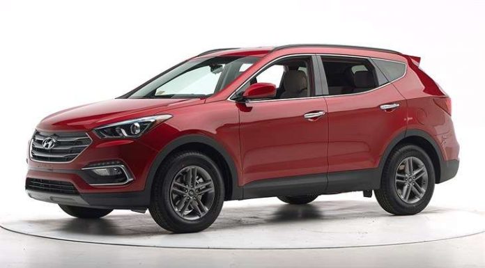 Краш-тест 2017 Hyundai Santa Fe Sport