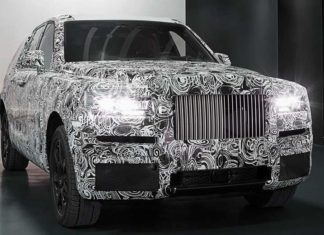 Rolls Royce показав перші фотографії позашляховика Cullinan