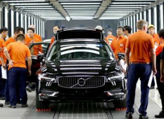 Всі седани Volvo S90 будуть збиратися в Китаї