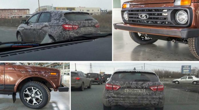 Шпигунські фото Лада Веста Крос і фотографії Lada 4×4 «40 Anniversary»