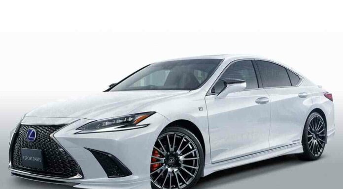 Lexus es отримав тюнінг-кіт від підрозділу trd і диски за 640 000 рублів