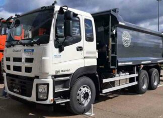 У isuzu з’явився самоскид giga