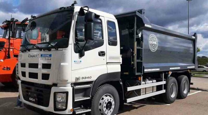 У isuzu з’явився самоскид giga