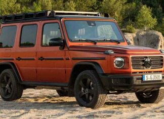 Mercedes g-class в підготовленій для бездоріжжя версії professional line