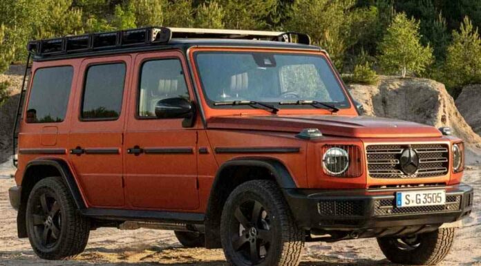 Mercedes g-class в підготовленій для бездоріжжя версії professional line