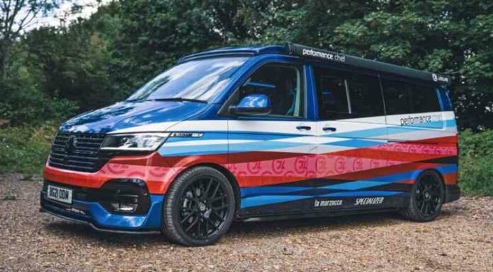 Volkswagen transporter перетворили в кемпер для велосипедистів (фото)