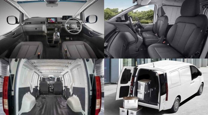 Мінівен hyundai staria став фургоном в австралії