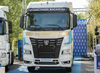 Перший камаз к5 зібраний в казахстані