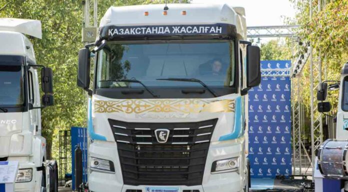 Перший камаз к5 зібраний в казахстані