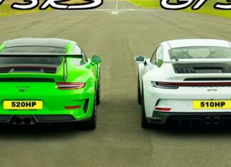 Дрег-гонка: новий porsche 911 gt3 проти старого 911 gt3 rs