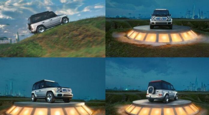 Електричний mercedes-benz g-class розсекречений до прем’єри